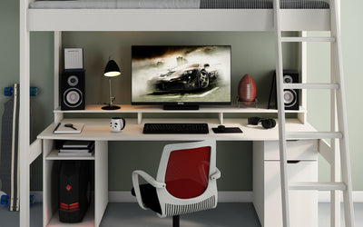 Noomi Tera Solid Wood Gaming Highsleeper