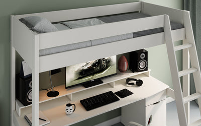 Noomi Tera Solid Wood Gaming Highsleeper