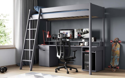 Noomi Tera Solid Wood Gaming Highsleeper