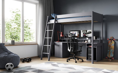 Noomi Tera Solid Wood Gaming Highsleeper