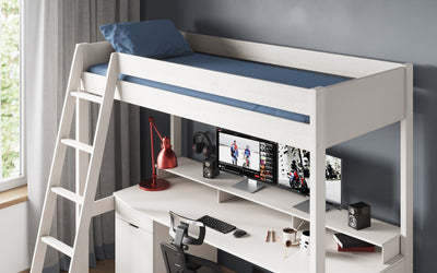 Noomi Tera Solid Wood Gaming Highsleeper