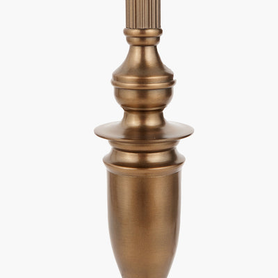 pacific-lifestyle-Canterbury-Antique-Brass-Metal-Floor-Lamp-Base-with-Rene-45cm-Light-Grey-Velvet-Cylinder-Lampshade_9