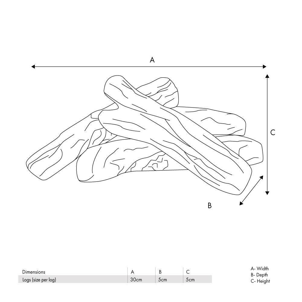 pacific-lifestyle-Ceramic-Wood-Effect-Logs-4-Pieces_2