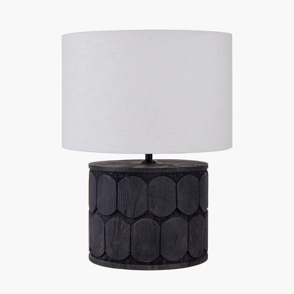 pacific-lifestyle-Cezara-Embossed-Black-Wood-Wide-Table-Lamp-Base-with-Lino-40cm-White-Self-Lined-Linen-Cylinder-Lampshade_1
