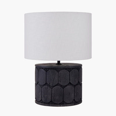 pacific-lifestyle-Cezara-Embossed-Black-Wood-Wide-Table-Lamp-Base-with-Lino-40cm-White-Self-Lined-Linen-Cylinder-Lampshade_1