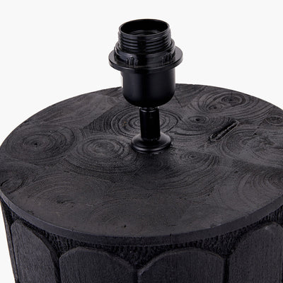 pacific-lifestyle-Cezara-Embossed-Black-Wood-Wide-Table-Lamp-Base-with-Lino-40cm-White-Self-Lined-Linen-Cylinder-Lampshade_5