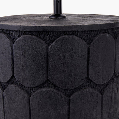 pacific-lifestyle-Cezara-Embossed-Black-Wood-Wide-Table-Lamp-Base-with-Lino-40cm-White-Self-Lined-Linen-Cylinder-Lampshade_6