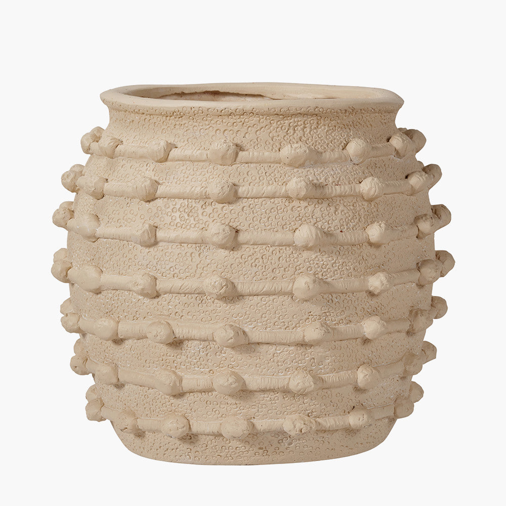 pacific-lifestyle-Cream-Bobble-Fibrestone-Decorative-Planter-Large_1