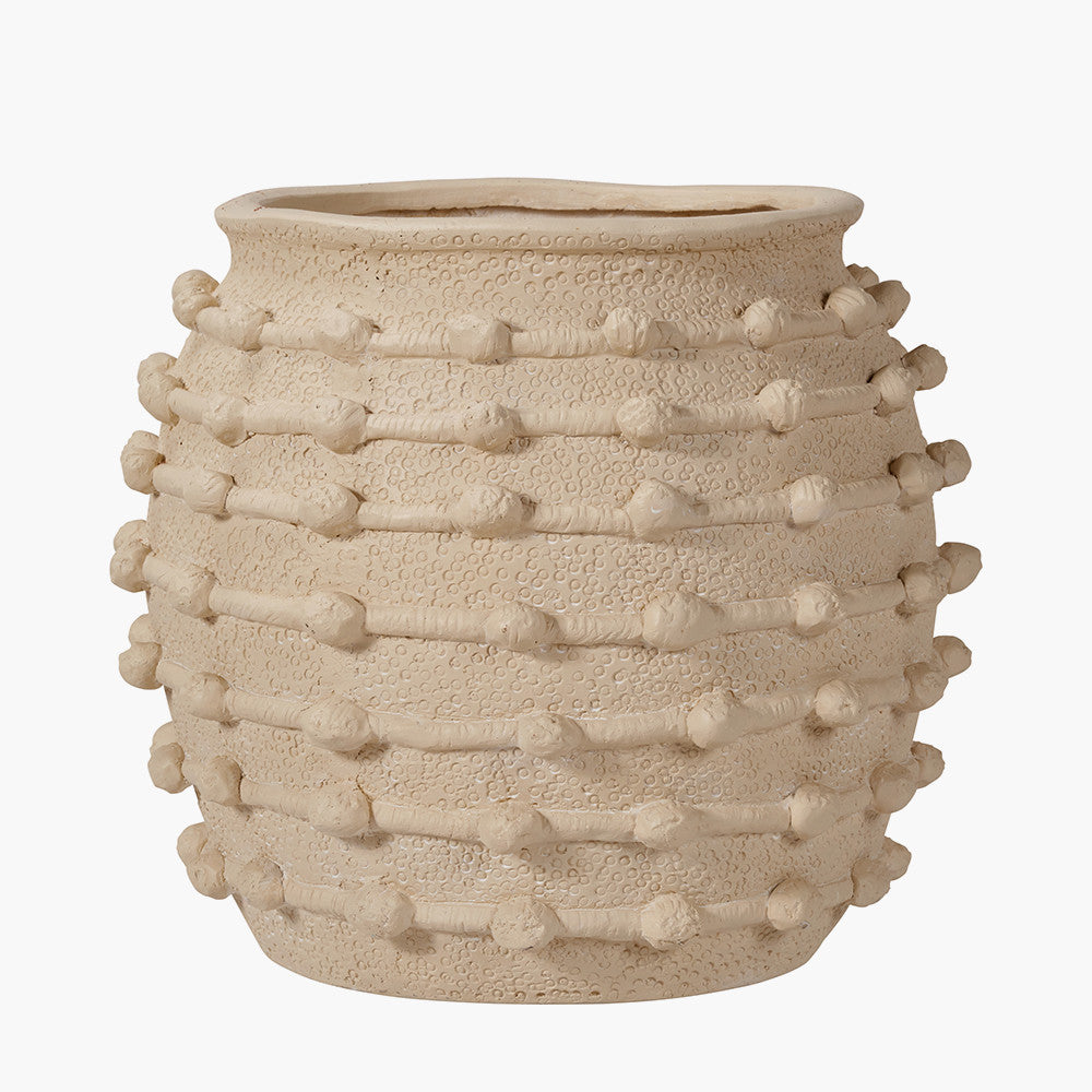 pacific-lifestyle-Cream-Bobble-Fibrestone-Decorative-Planter-Large_2
