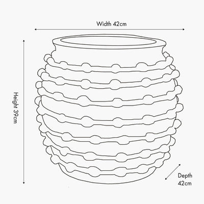 pacific-lifestyle-Cream-Bobble-Fibrestone-Decorative-Planter-Large_Dimensions