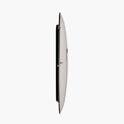 pacific-lifestyle-Cream-and-Black-Dome-Glass-Wall-Clock_4
