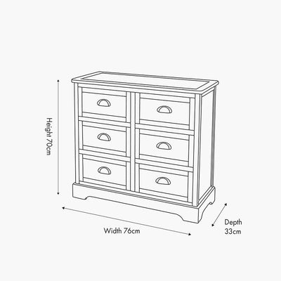 pacific-lifestyle-Croft-Linen-Pine-Wood-6-Drawer-Unit_Dimensions