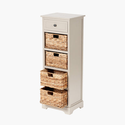 pacific-lifestyle-Devonshire-Putty-Pine-Wood-1-Drawer-4-Basket-Tall-Unit_4