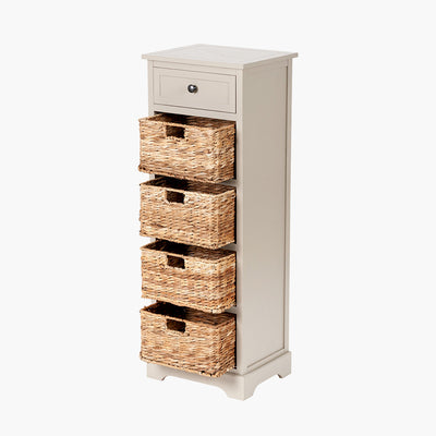 pacific-lifestyle-Devonshire-Putty-Pine-Wood-1-Drawer-4-Basket-Tall-Unit_6