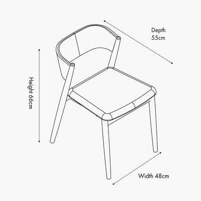 pacific-lifestyle-Elias-Natural-Linen-and-Dark-Ash-Wood-Curved-Back-Dining-Chair_Dimensions