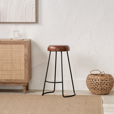 pacific-lifestyle-cosimo-vintage-brown-leather-and-black-metal-bar-stool_8