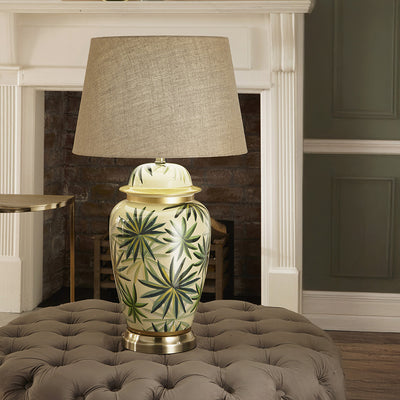 pacific-lifestyle-curacao-palm-leaf-design-ceramic-urn-table-lamp-base-with-milos-40cm-natural-linen-tapered-lampshade_7