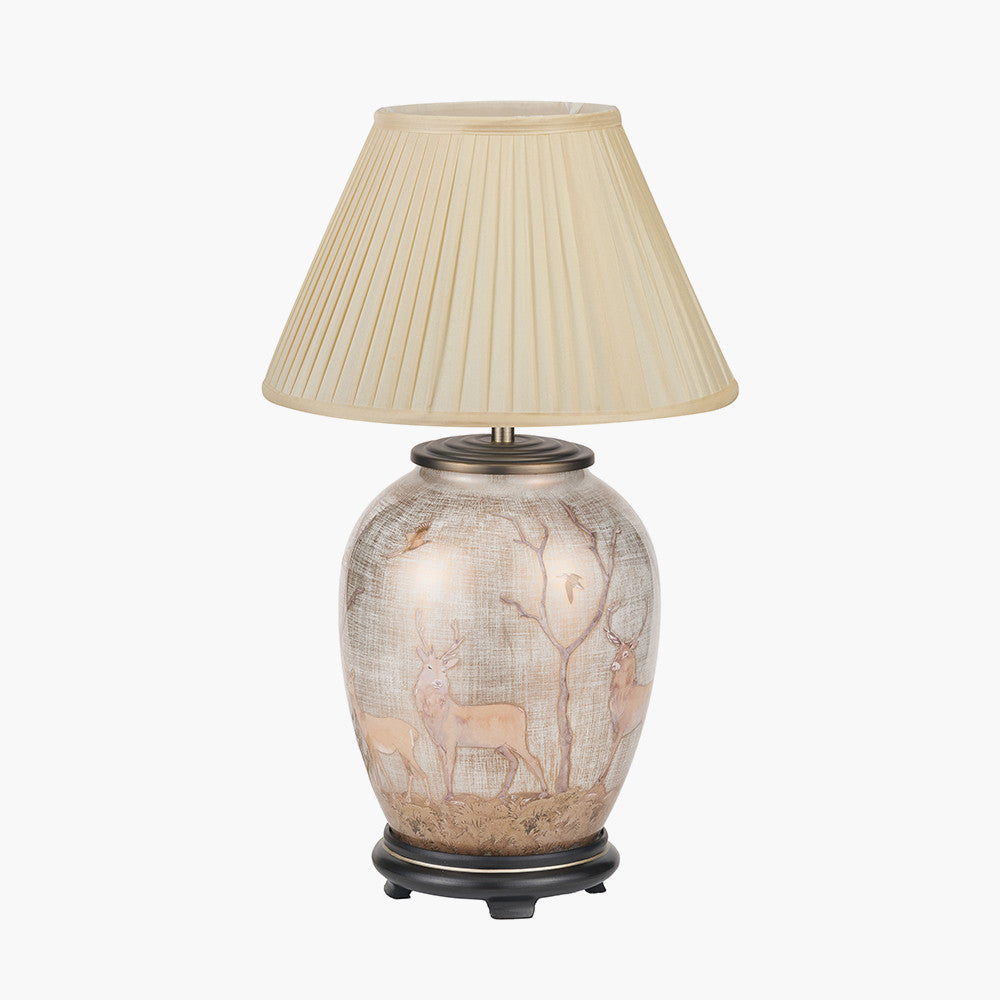 pacific-lifestyle-deer-medium-glass-table-lamp-base-with-bacall-35cm-almond-silk-knife-pleat-empire-lampshade_1