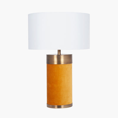 pacific-lifestyle-dempsey-mustard-velvet-and-antique-gold-metal-table-lamp-base-with-harry-30cm-ivory-cotton-mix-cylinder-lampshade_1