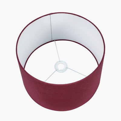 pacific-lifestyleDachshund-Red-Hand-Painted-Metal-Table-Lamp-Base-with-Henry-35cm-Mulberry-Handloom-Cylinder-Lampshade_6