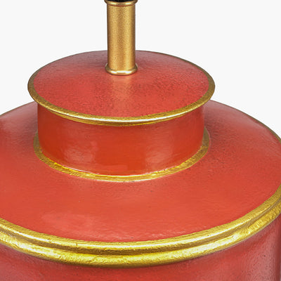 pacific-lifestyleDachshund-Red-Hand-Painted-Metal-Table-Lamp-Base-with-Henry-35cm-Mulberry-Handloom-Cylinder-Lampshade_7